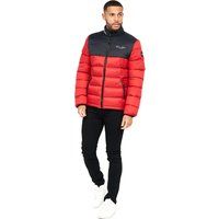 Zweifarbige Gesteppte Pufferjacke