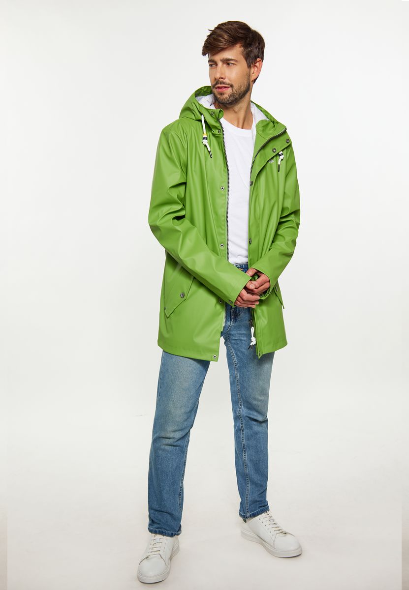 Wasserdichte Regenjacke mit Kapuze
