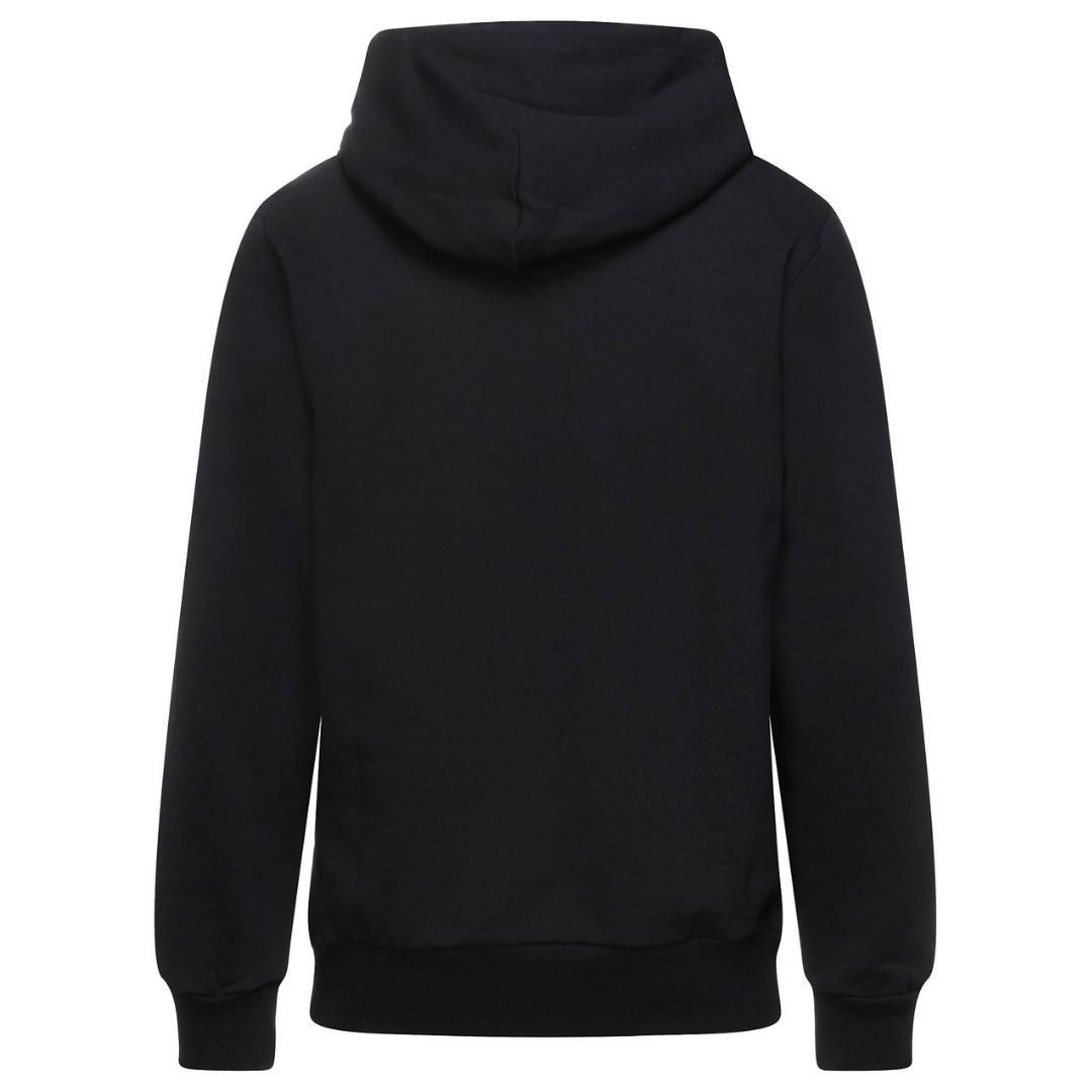 Hoodie mit verzerrtem Logo-Grafikdruck