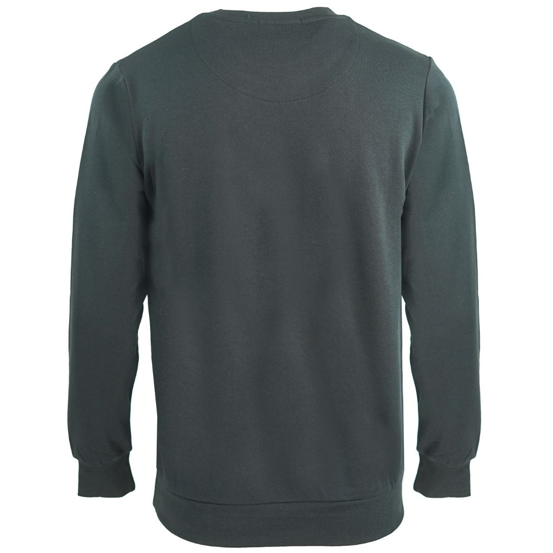 Sweatshirt mit Wappen-Grafikprint