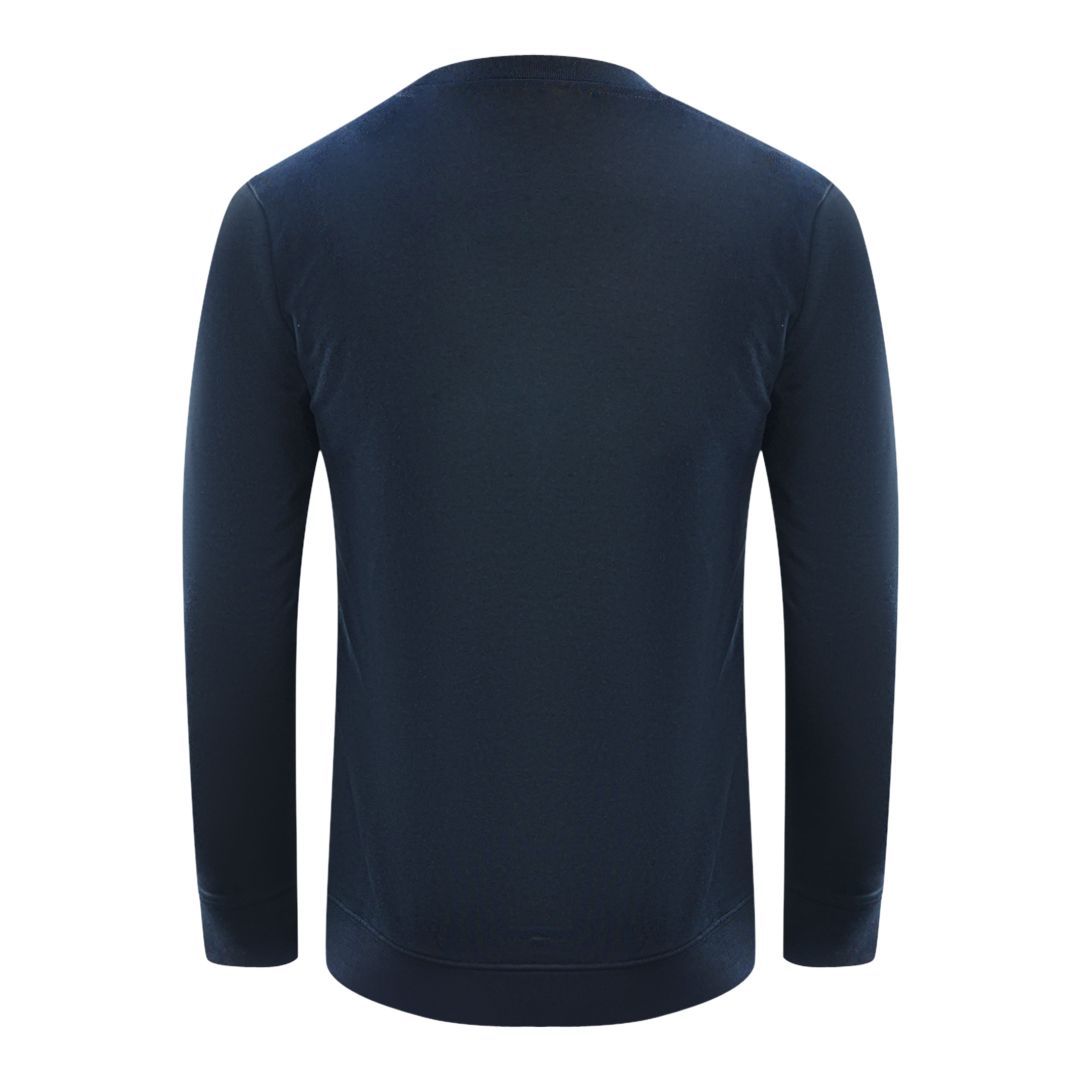 Crewneck-Sweatshirt mit plakativem Logo