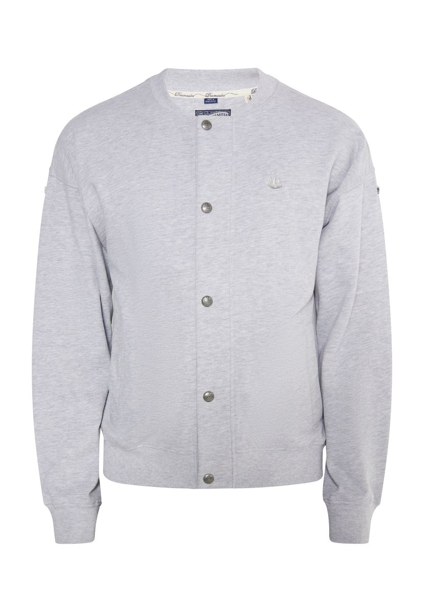 Lässige Sweatjacke im College-Stil