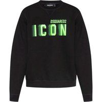 Sweatshirt mit verschwommenem Logo-Print