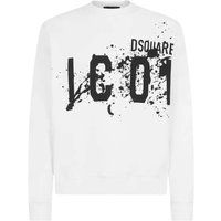 Sweatshirt mit Icon-Spritzer-Logo