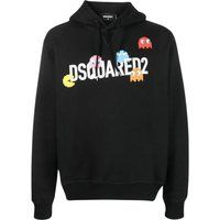 Hoodie mit Pac-Man Logo-Grafik