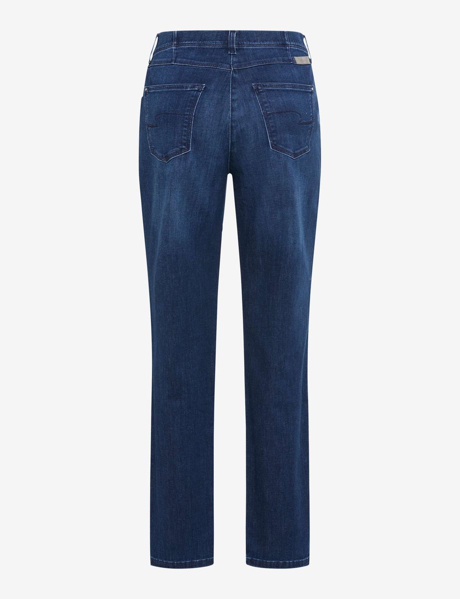 Damen Straight Leg Jeans in Dunkelblau