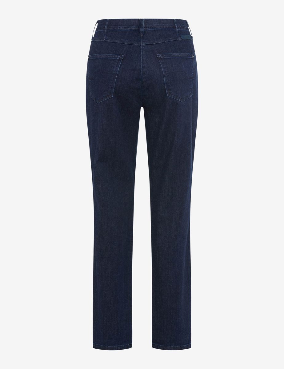 Damen Straight Leg Jeans in Dunkelblau