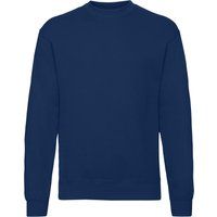 Klassisches Sweatshirt aus Baumwollmischgewebe