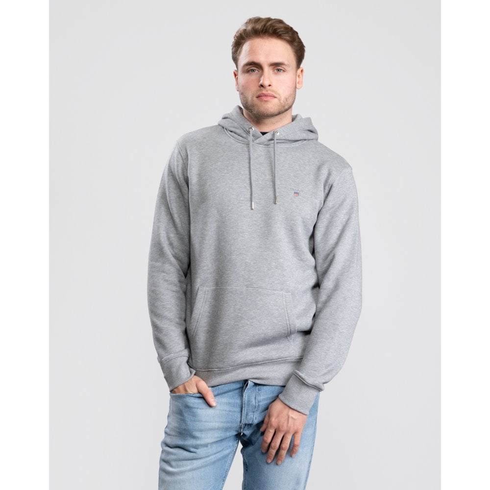 Klassischer Kapuzenpullover aus Baumwollmix