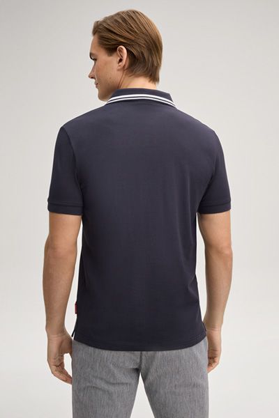 Joop Jeans Agneloa Herren Poloshirt dunkelblau Piqué