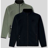 Fleecejacke mit Reißverschluss