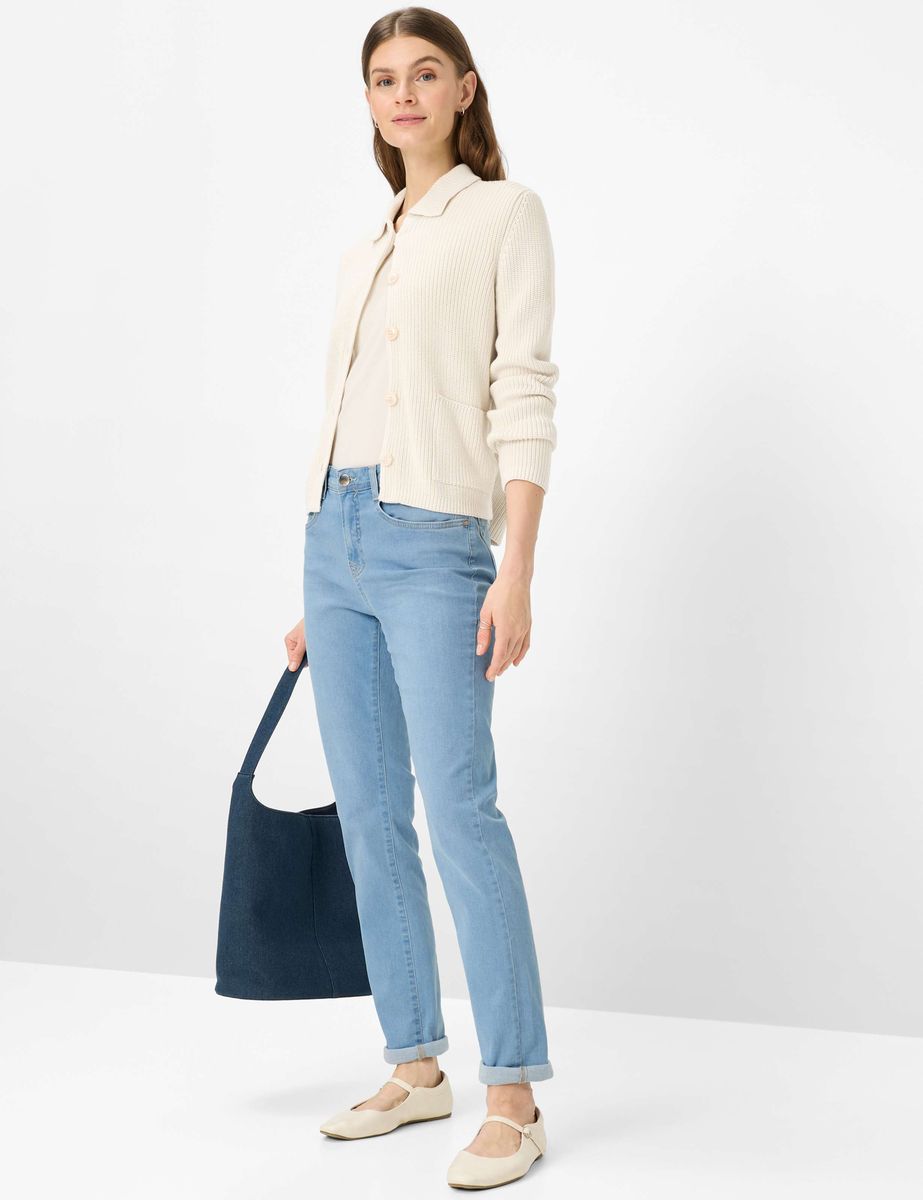 Klassische Five-Pocket-Stretchjeans für Damen