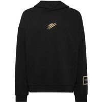 Kapuzenpullover mit goldenen Tigerkrallen