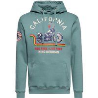 Motorrad-Grafik-Hoodie California Spirit