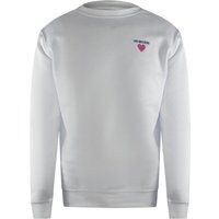 Minimalistisches Sweatshirt mit Herz-Logo