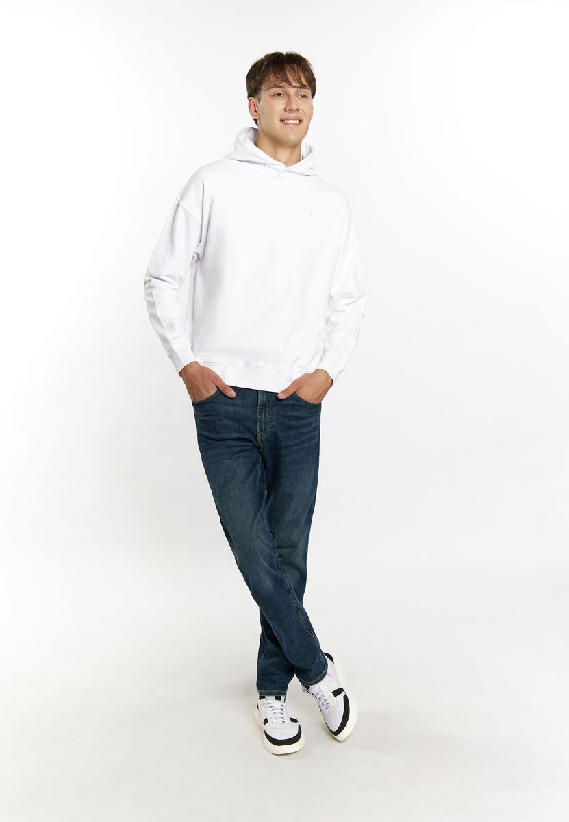 Minimalistisches Sweatshirt mit Logostickerei