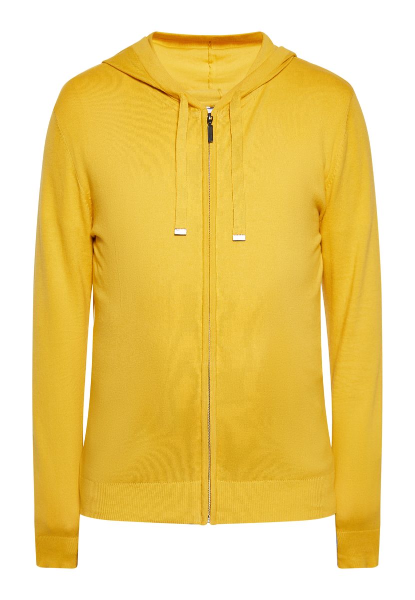 Minimalistische Kapuzenjacke mit Reißverschluss