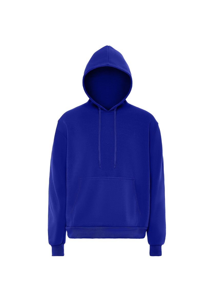 Minimalistischer Pullover mit Kängurutasche