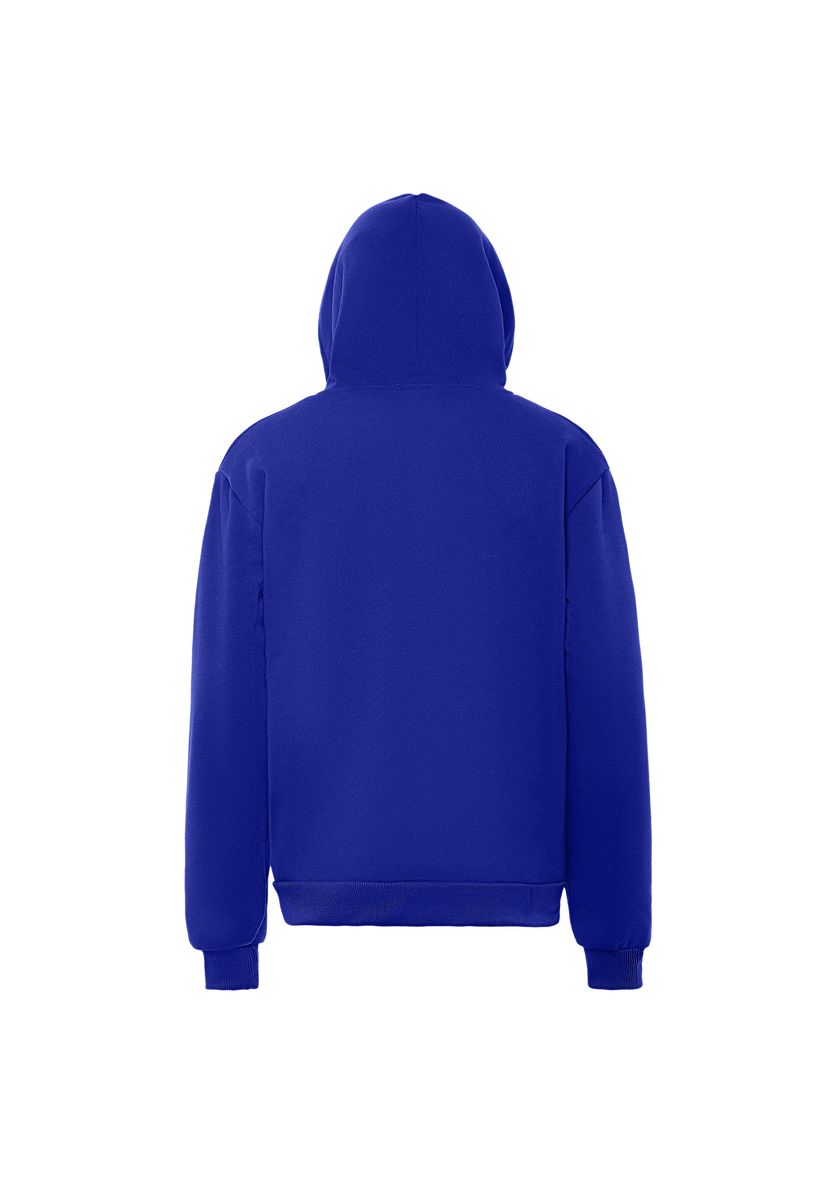Minimalistischer Pullover mit Kängurutasche
