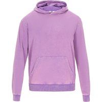 Stückgefärbter Hoodie in lockerer Passform
