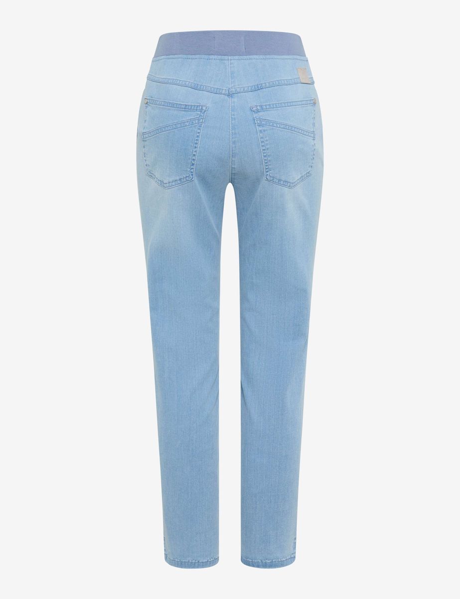 RAPHAELA BY BRAX Jeanshose Panima, Gummibund, für Damen, blau, 36