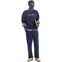 Besticktes Sailing Crew Baumwoll-Sweatshirt