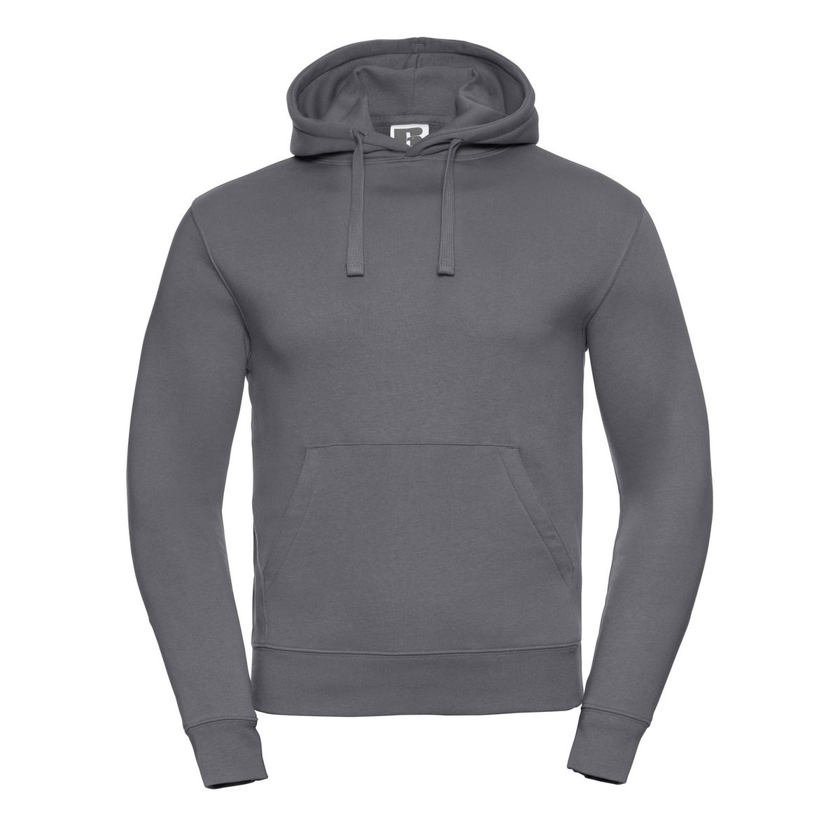 Authentischer Baumwollmix-Fleece-Kapuzenpullover