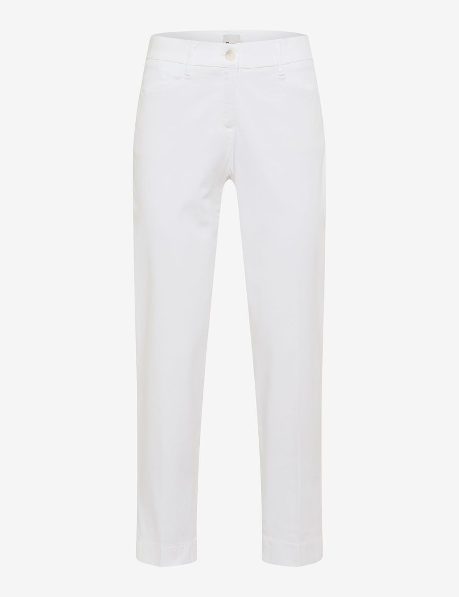 Elegante Cropped Chino Hose