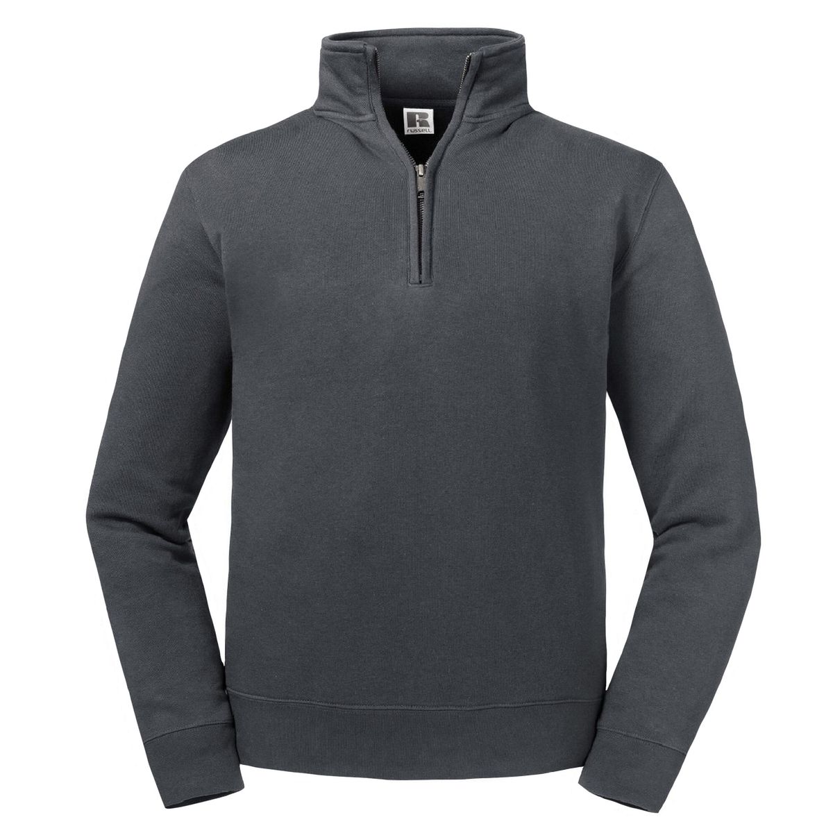 Authentisches Sweatshirt mit Viertelreißverschluss