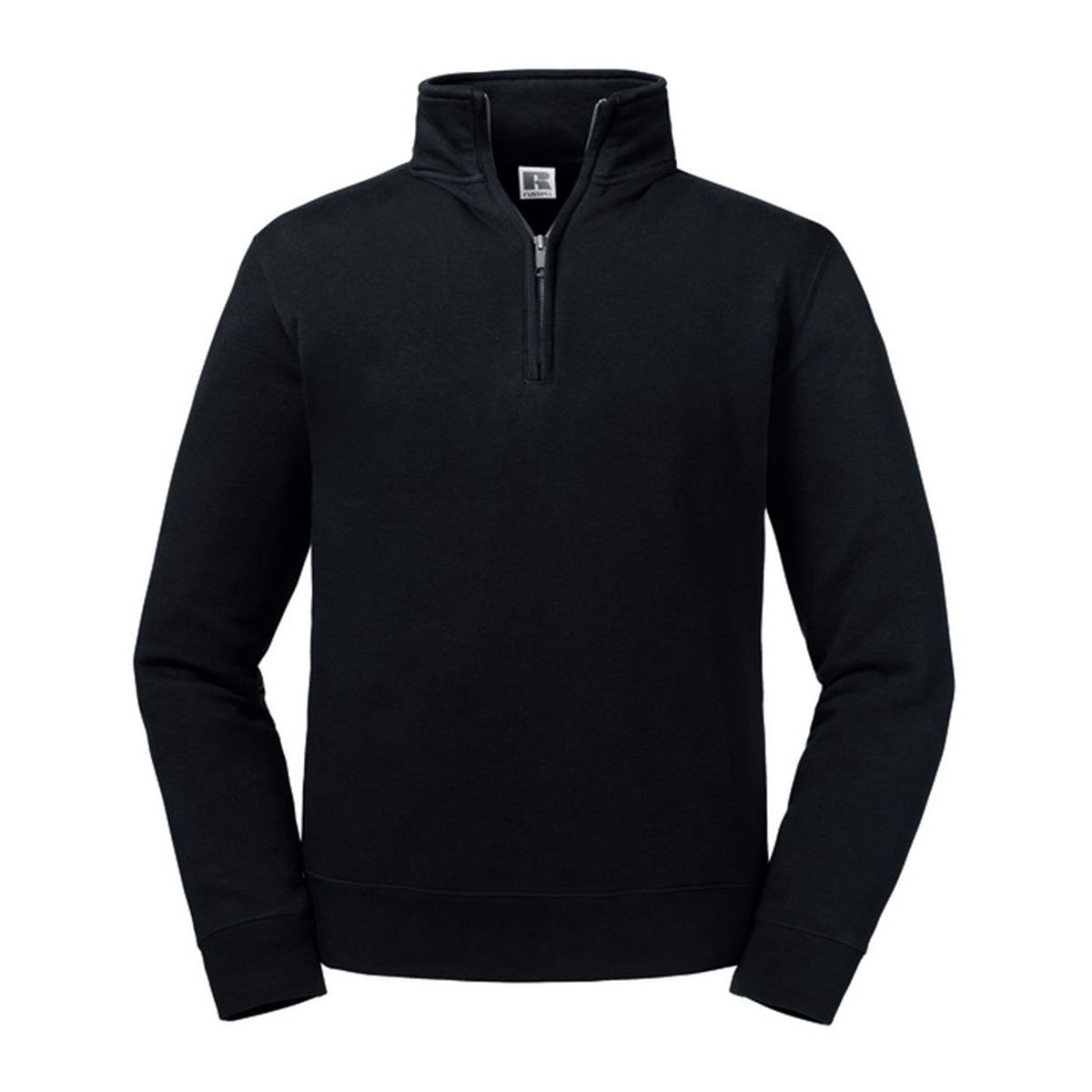 Authentisches Sweatshirt mit Viertelreißverschluss
