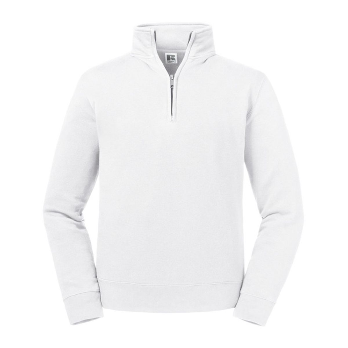 Klassisches Sweatshirt mit Viertelreißverschluss