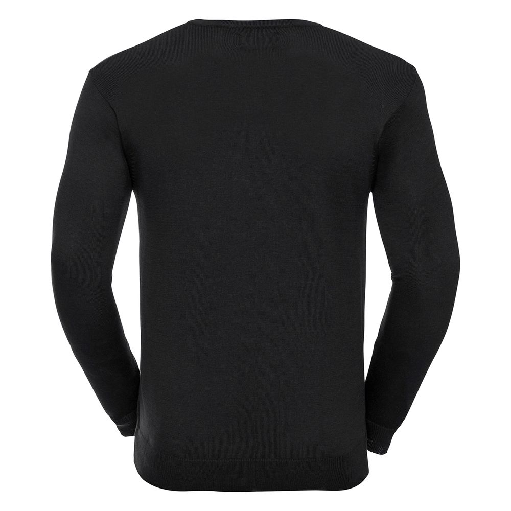 Leichter Jersey-Pullover mit V-Ausschnitt