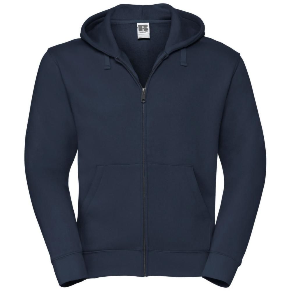 Authentische Baumwoll-Kapuzenjacke mit Reißverschluss