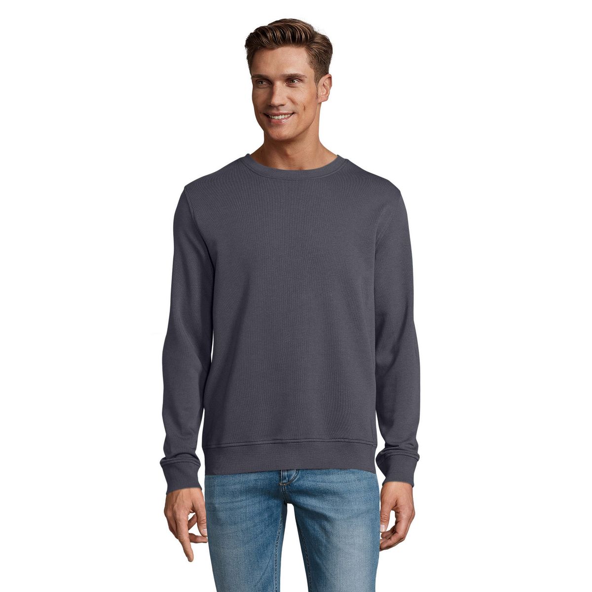 Klassisches Sweatshirt aus Bio-Baumwolle
