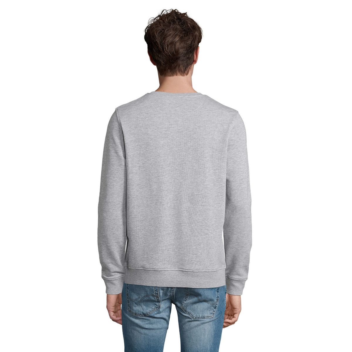 Klassisches Sweatshirt mit Rundhalsausschnitt