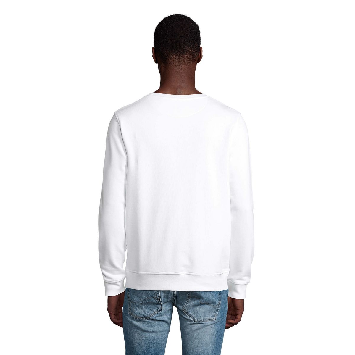 Nachhaltiges Bio-Baumwolle Sweatshirt mit Rundhalsausschnitt