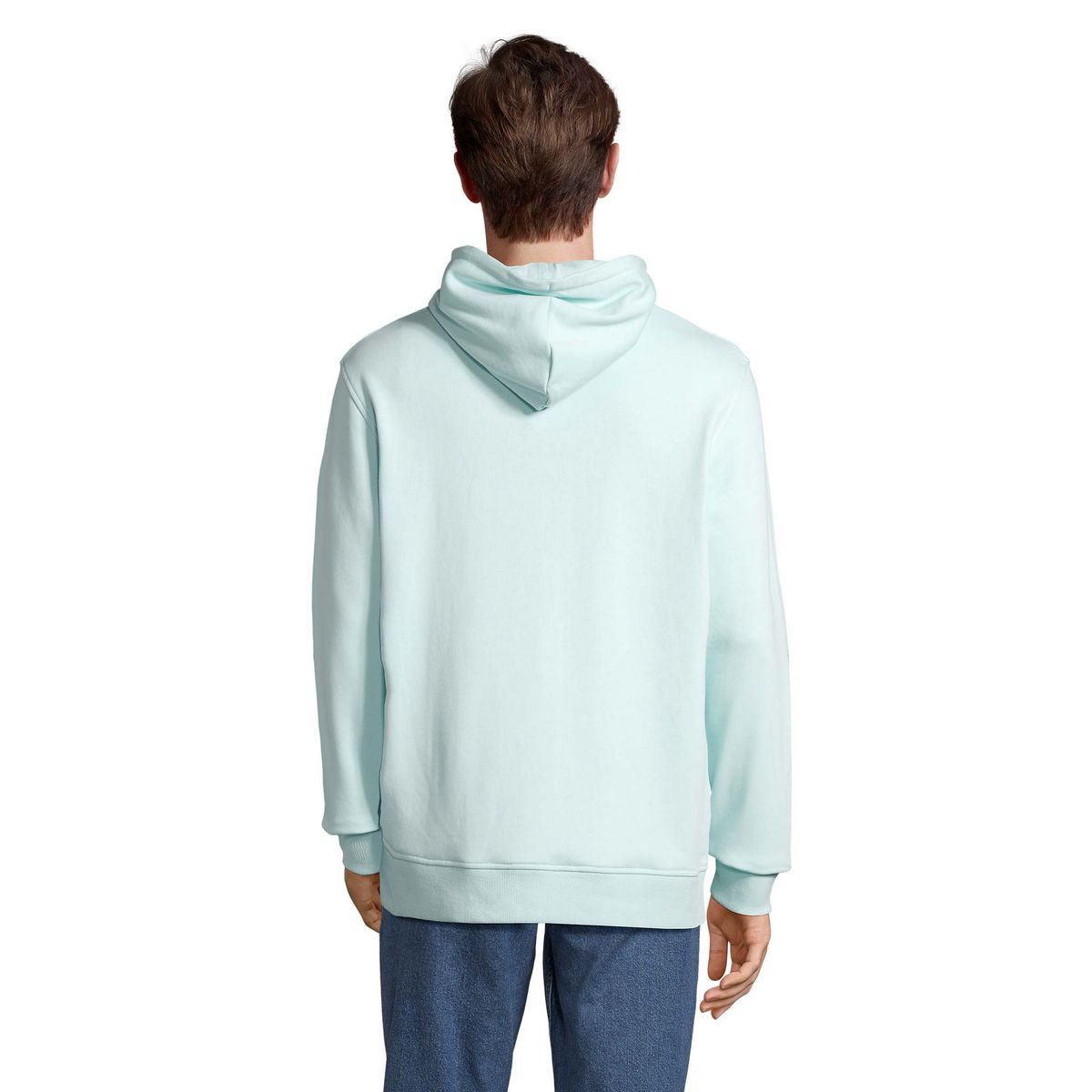 Minimalistischer Bio-Baumwoll-Mix Kapuzenpullover