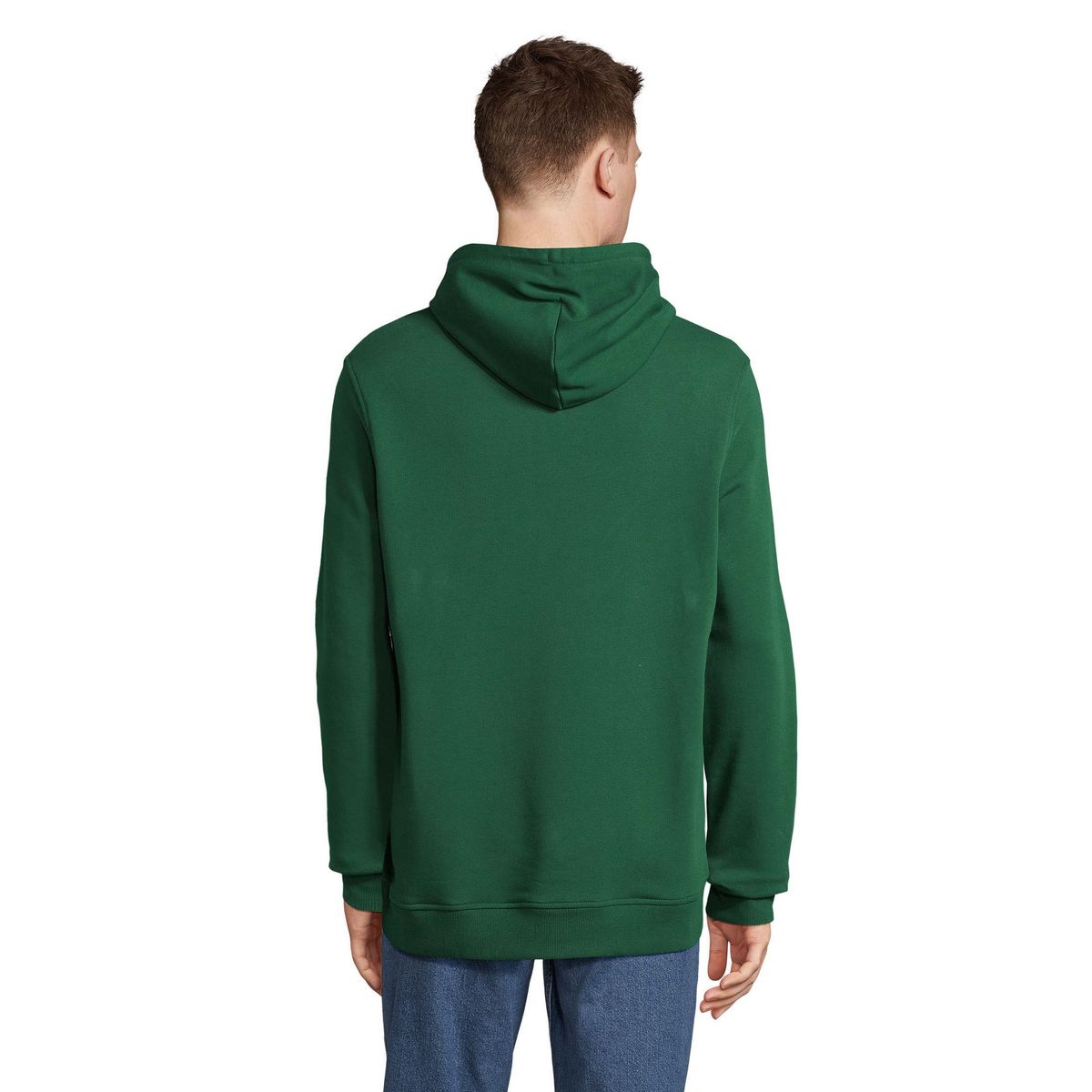 Klassischer Bio-Baumwolle Kapuzenpullover