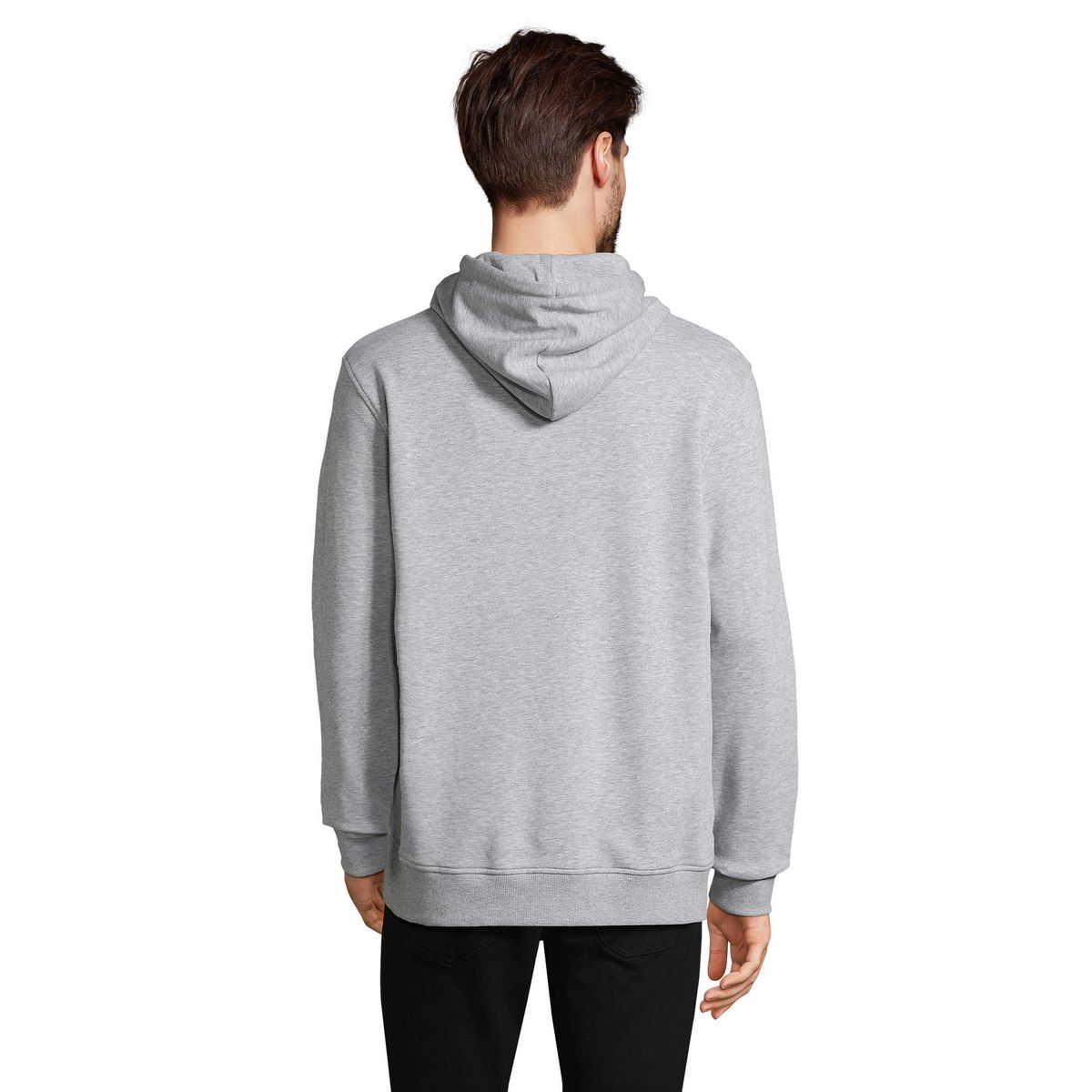 Klassischer Kapuzenpullover aus Bio-Baumwollmix