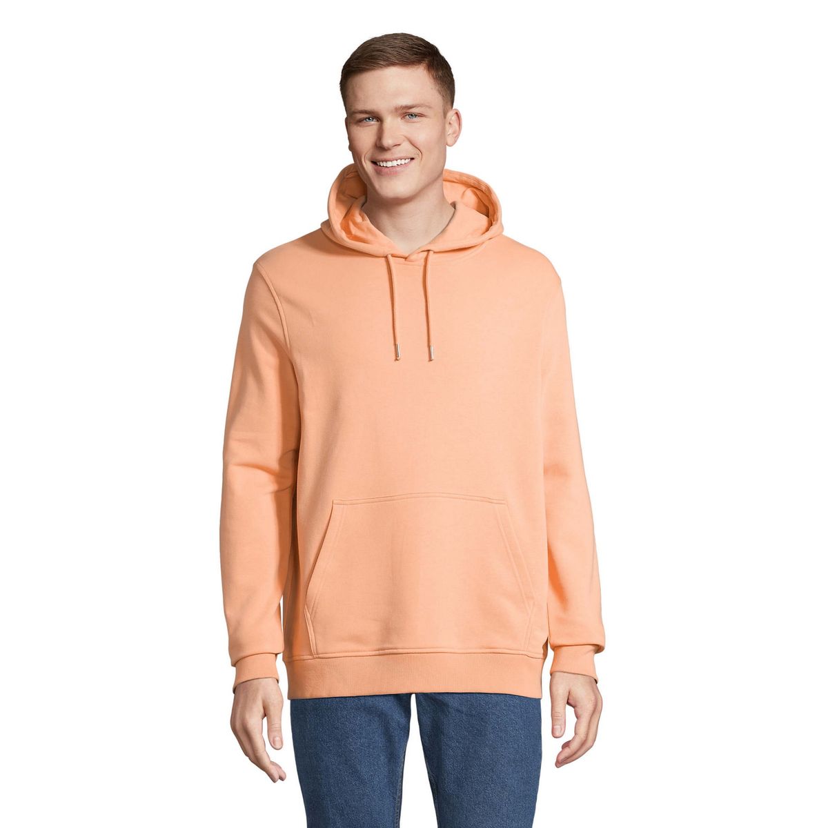 Klassischer Bio-Baumwolle Kapuzenpullover