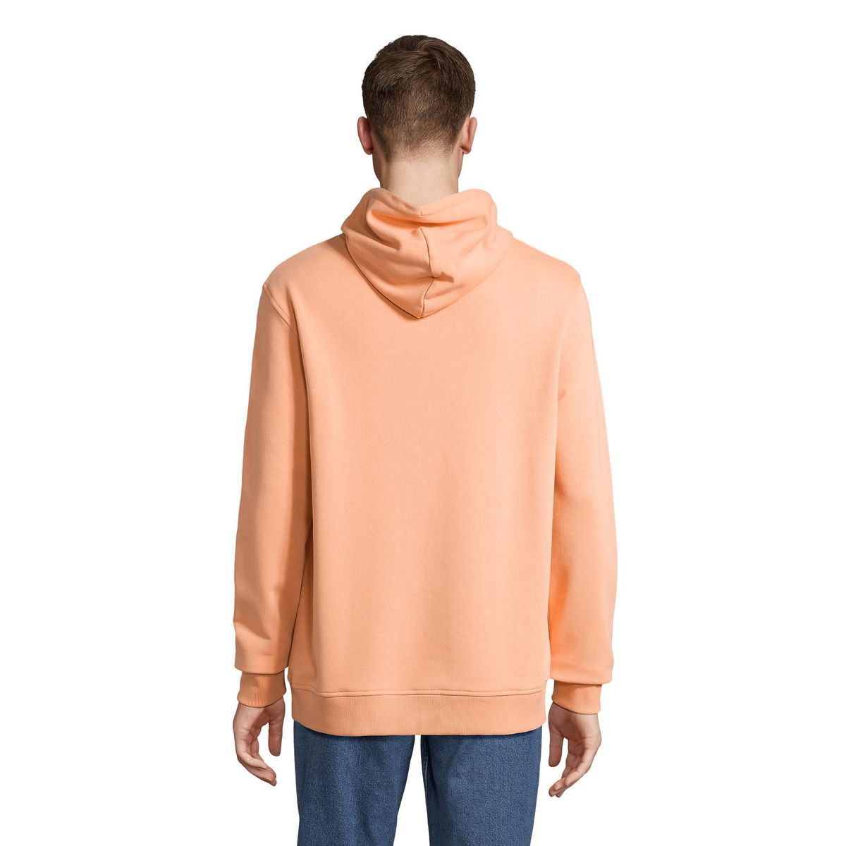 Klassischer Bio-Baumwolle Kapuzenpullover