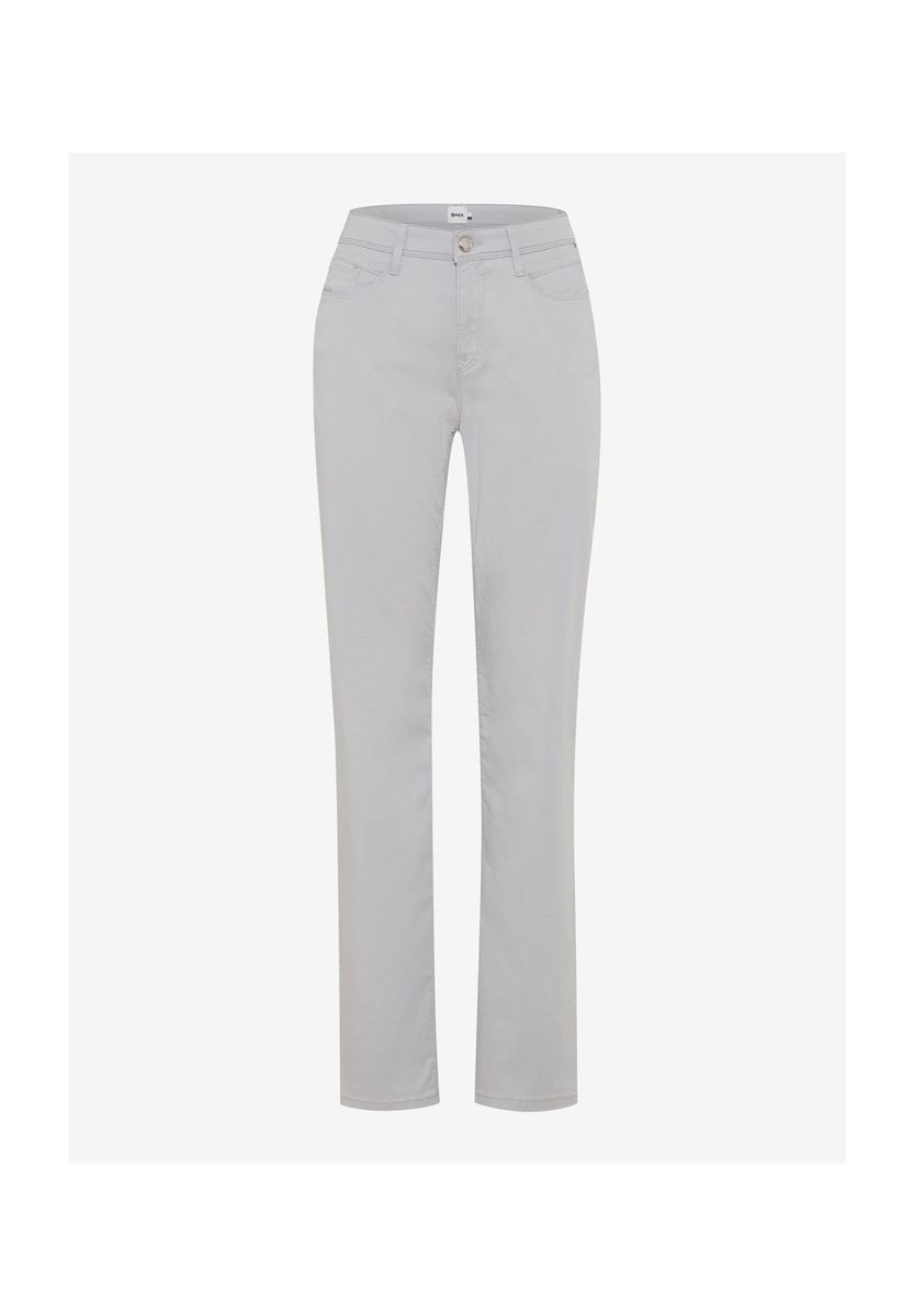 Gerades Bein Satin Five-Pocket Jeans