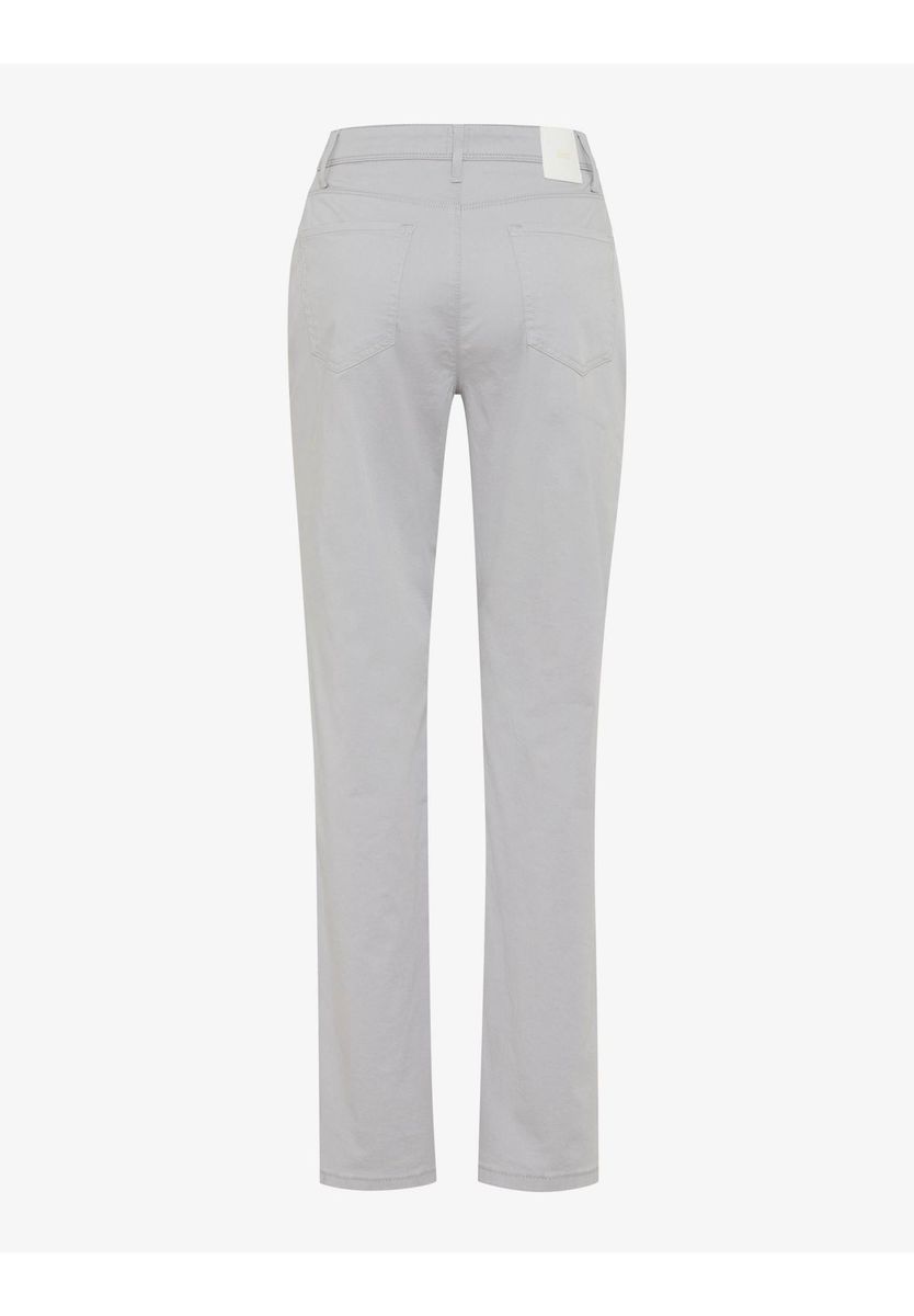 Gerades Bein Satin Five-Pocket Jeans