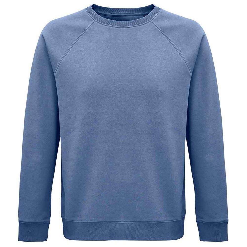 Klassisches Fleece-Sweatshirt mit Raglanärmeln