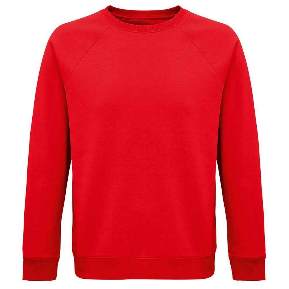 Klassisches Fleece-Sweatshirt mit Raglanärmeln
