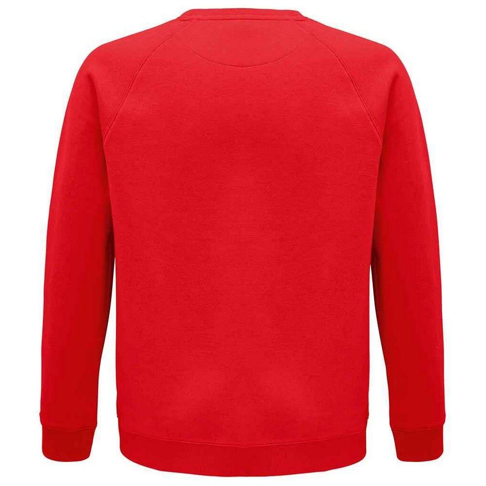 Klassisches Fleece-Sweatshirt mit Raglanärmeln