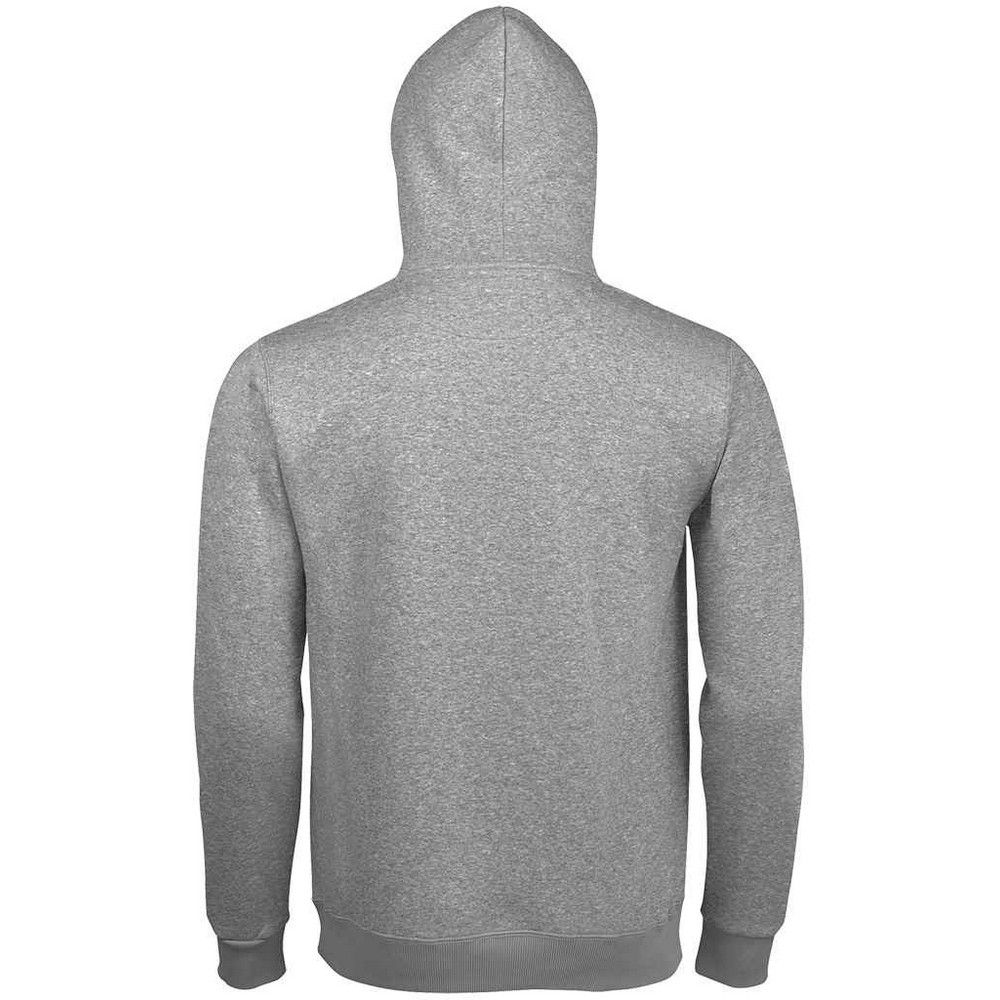 Klassischer Fleece-Kapuzenpullover mit Tasche