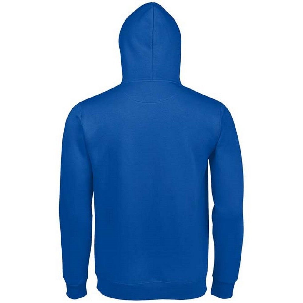 Klassischer Kapuzenpullover mit angerautem Fleece