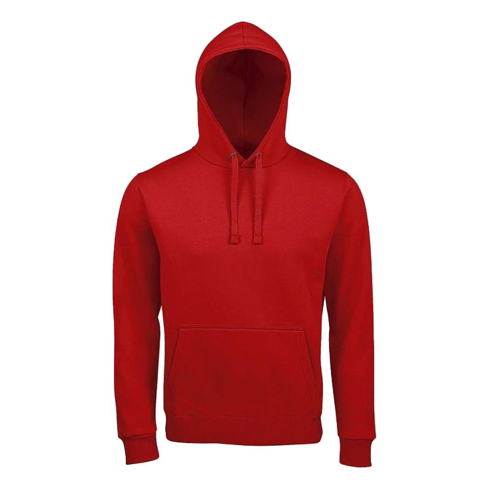 Klassischer Kapuzenpullover mit angerautem Fleece