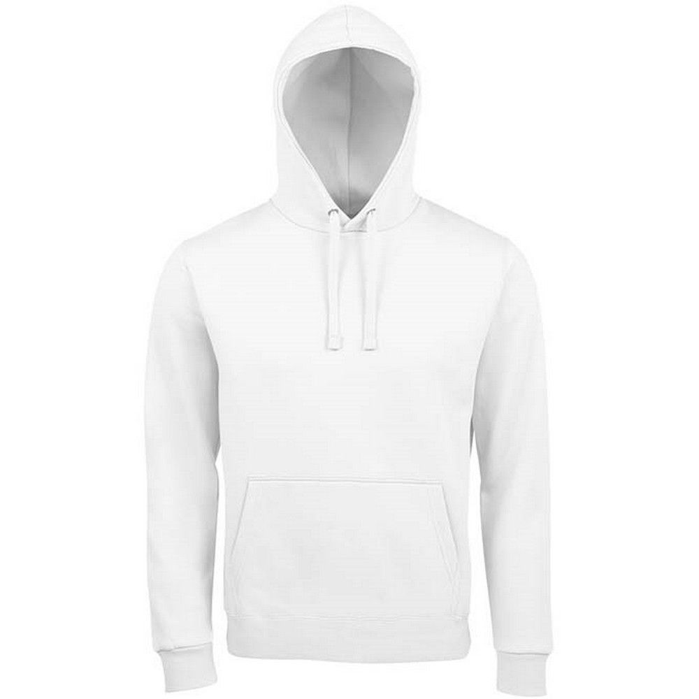 Minimalistischer Fleece-Kapuzenpullover